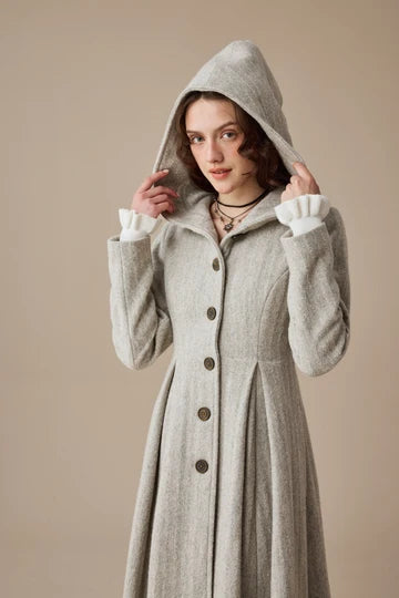 SAHHA | Hooded Wool Coat Regular price