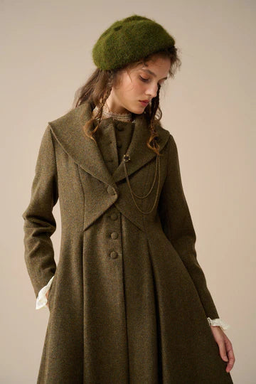 SAHHA | 100% wool victorian coat