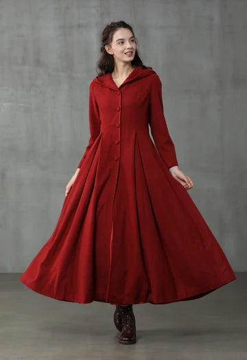 SAHHA | Hooded Wool Coat Regular price
