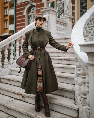 SAHHA | 100% wool victorian coat