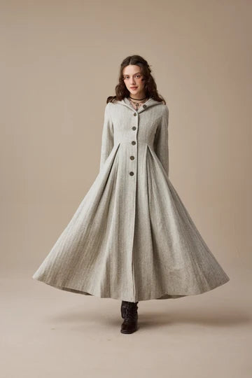 SAHHA | Hooded Wool Coat Regular price