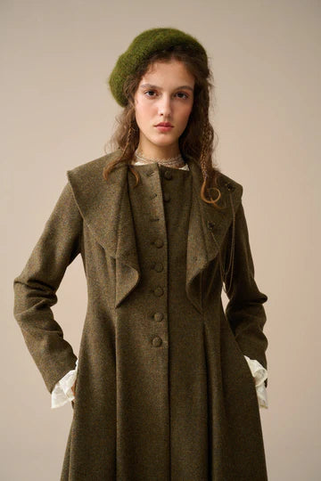 SAHHA | 100% wool victorian coat