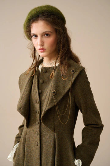 SAHHA | 100% wool victorian coat